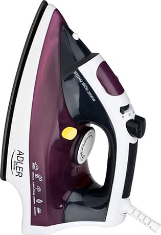 Adler Σίδερο Ατμού 2200W με Κεραμική Πλάκα και Συνεχόμενη Παροχή 30gr/min AD 5022 2