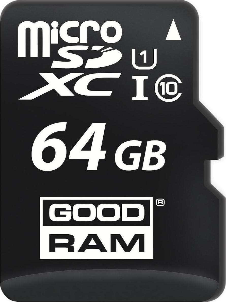 GoodRAM M1AA microSDXC 64GB U1 UHS-I 100MB/s με αντάπτορα 3
