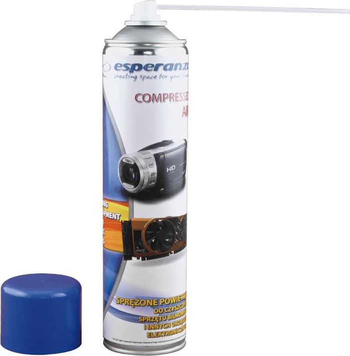 Esperanza Spray Συμπιεσμένου Αέρα Σπρέι Πεπιεσμένου Αέρα για Ηλεκτρονικές Συσκευές 600ml ES118