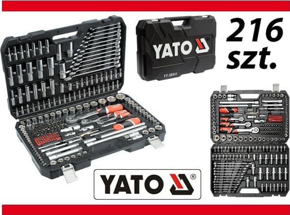 Yato YT-38841 Βαλίτσα με 216 Εργαλεία 8