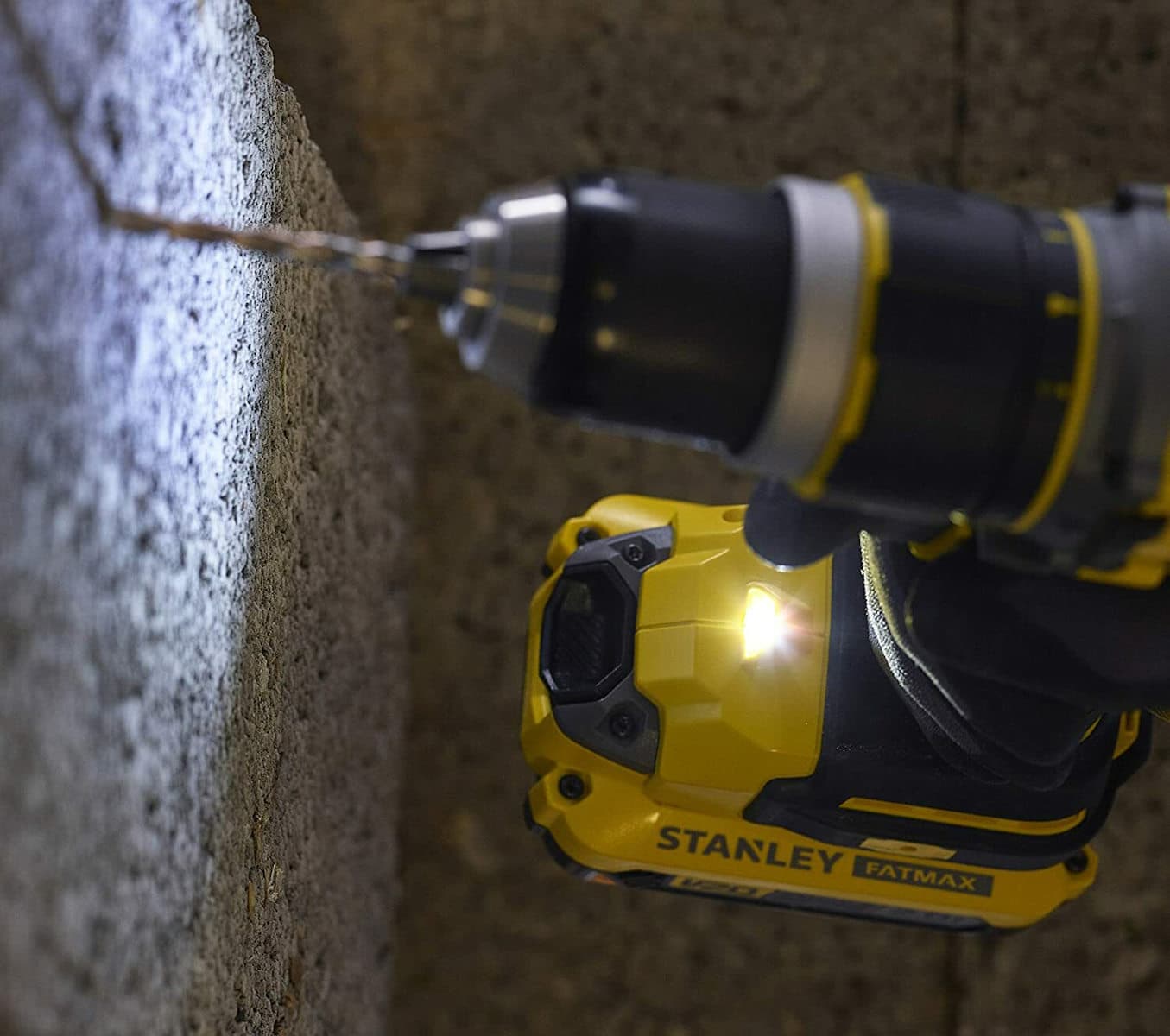 Stanley Fatmax Κρουστικό Δραπανοκατσάβιδο Μπαταρίας Brushless 18V 2x2Ah 6