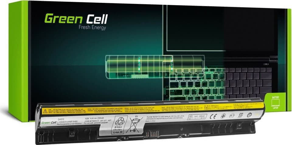 Green Cell Συμβατή Μπαταρία για Lenovo Essential Z710 με 2200mAh (LE46) 2