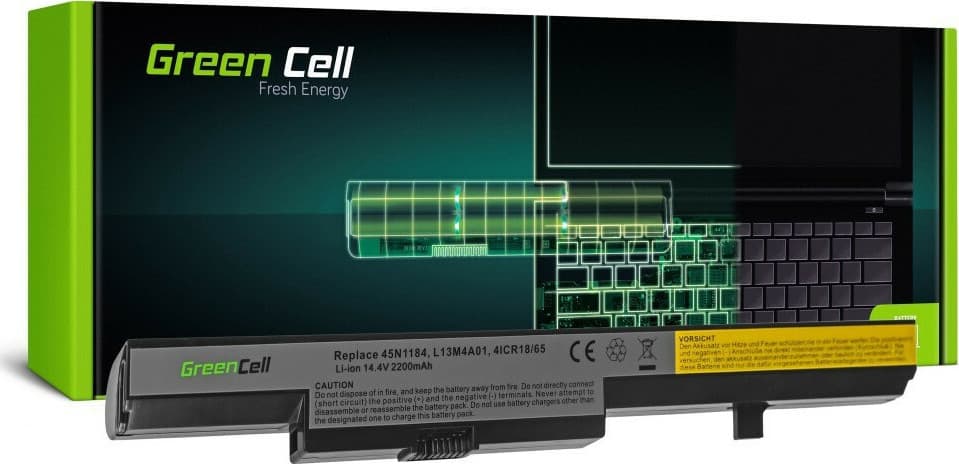 Green Cell Συμβατή Μπαταρία για Lenovo IdeaPad B40/B50/G550s με 2200mAh (LE69) 2