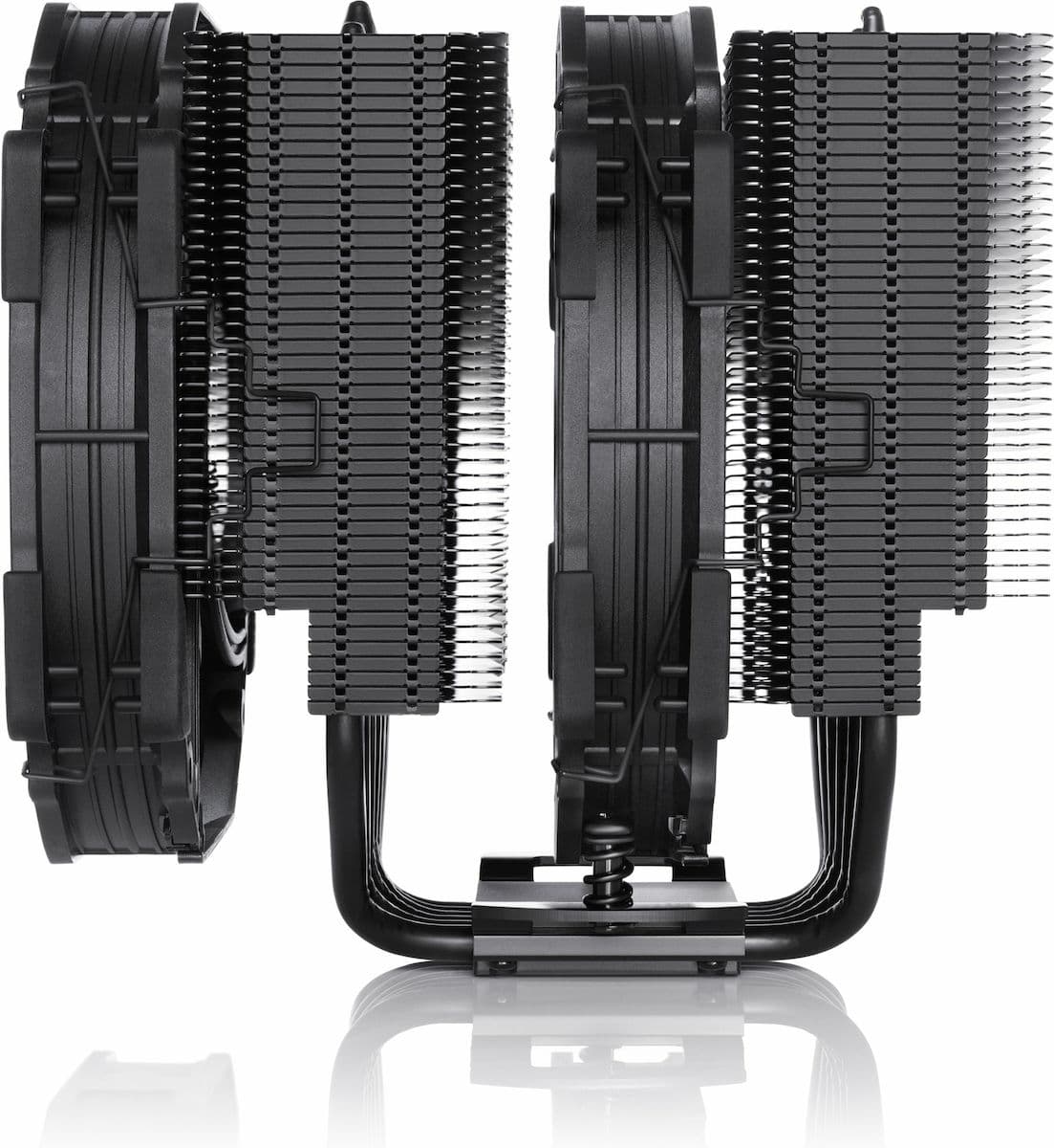 Noctua NH-D15NH-D15 chromax.black Ψύκτρα Επεξεργαστή Διπλού Ανεμιστήρα για Socket AM4/AM5/1200/115x/1700 3