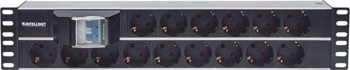 Intellinet Πολύπριζο Rack 19" 2U με 15 Sockets Μαύρο 3