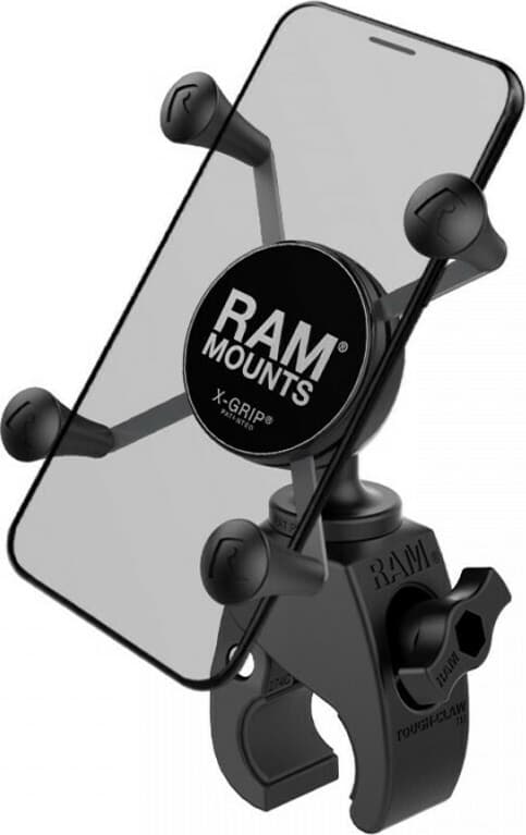 RAM Mount Βάση Κινητού Μοτοσυκλέτας με Ρυθμιζόμενο Βραχίονα 5.5-6" για το Τιμόνι RAM-HOL-UN7-400