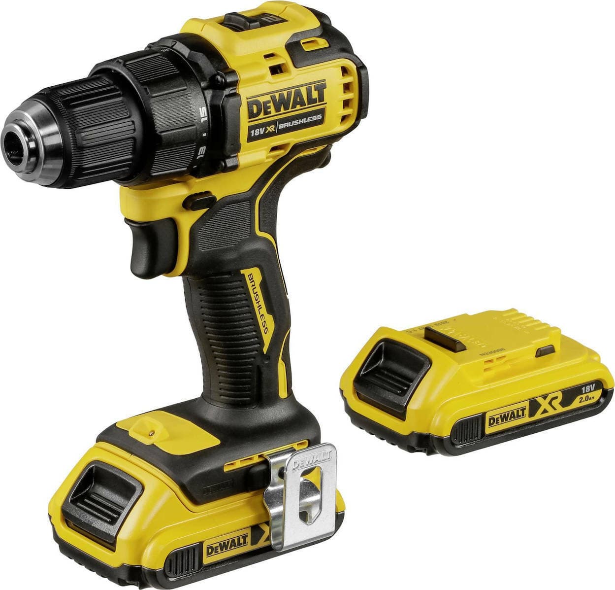 DEWALT DCD708D2T Δραπανοκατσάβιδο Μπαταρίας Brushless 18V 1x2Ah
