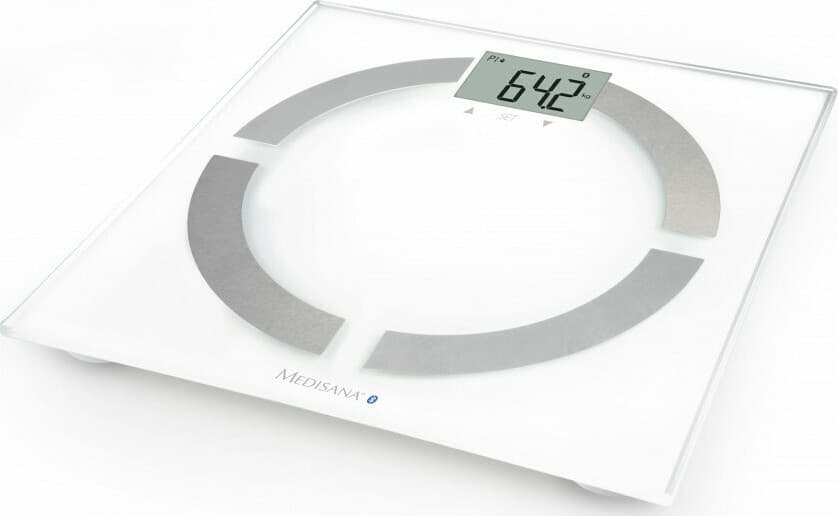 Medisana BS 444 Connect Smart Ζυγαριά 180kg με Λιπομετρητή & Bluetooth Λευκή 4