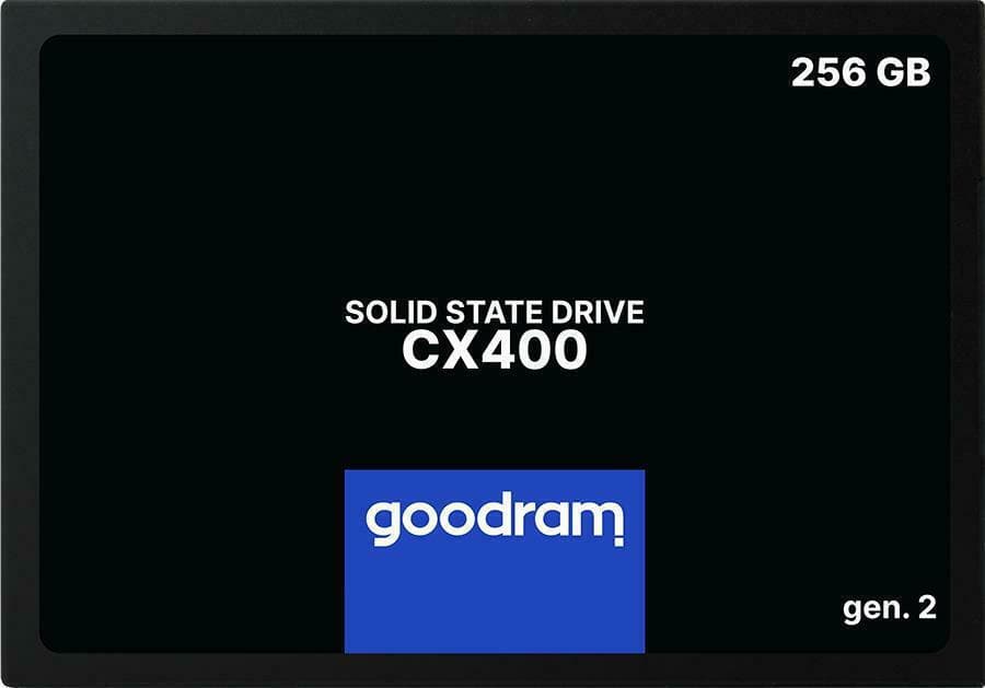 GoodRAM CX400 Gen.2 SSD 256GB τύπου 2.5'' με σύνδεση SATA III SSDPR-CX400-256-G2 3