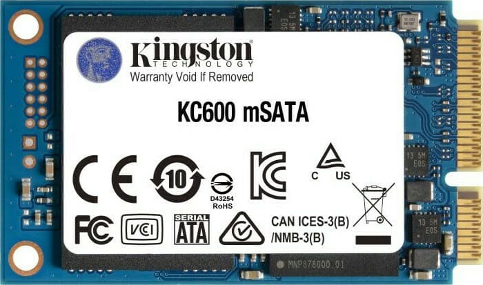Kingston KC600 SSD 256GB τύπου mSATA με σύνδεση SATA III SKC600MS/256G 2