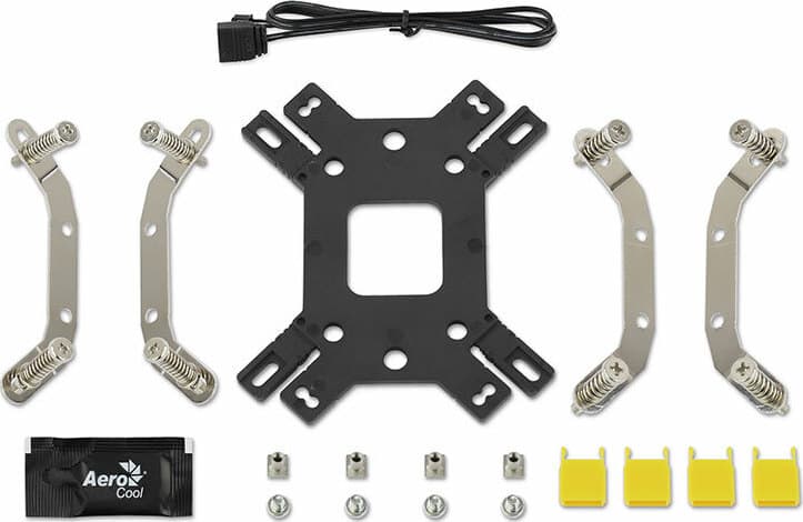 Aerocool Mirage 5 Ψύκτρα Επεξεργαστή για Socket AM4/1200/115x/AM3/AM3+ με ARGB Φωτισμό 8