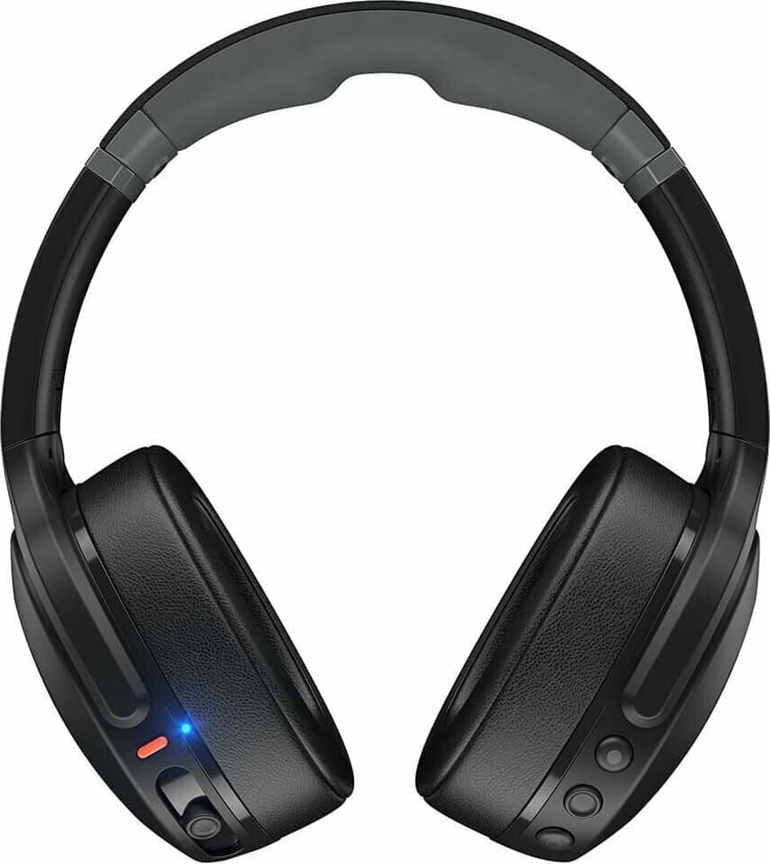 Skullcandy Crusher EVO Ασύρματα / Ενσύρματα Over Ear Ακουστικά με 40 ώρες Λειτουργίας και Quick Charge Μαύρα