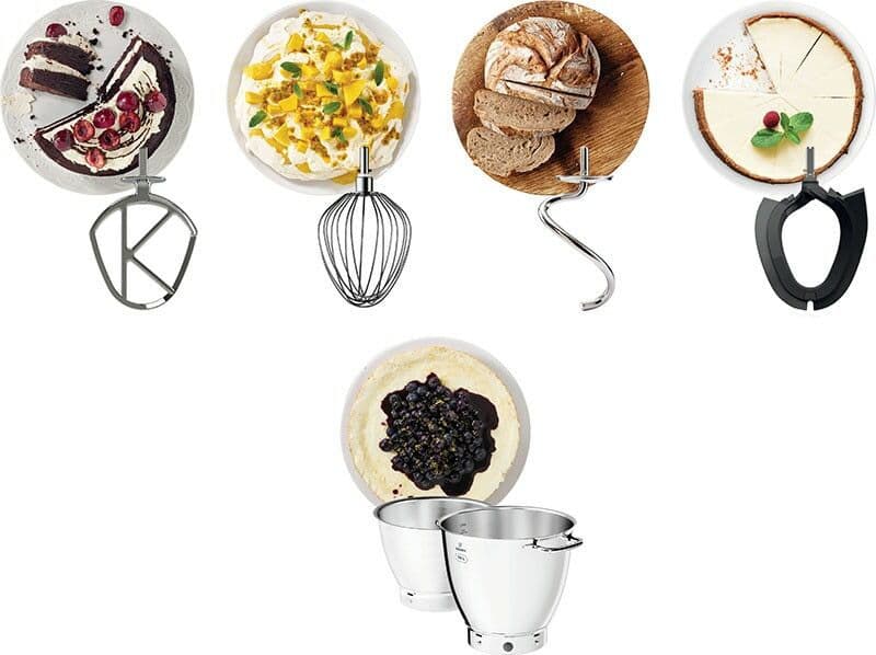 Kenwood Titanium Chef Patissier XL Κουζινομηχανή 1400W με Ανοξείδωτο Κάδο 7lt Γκρι 6