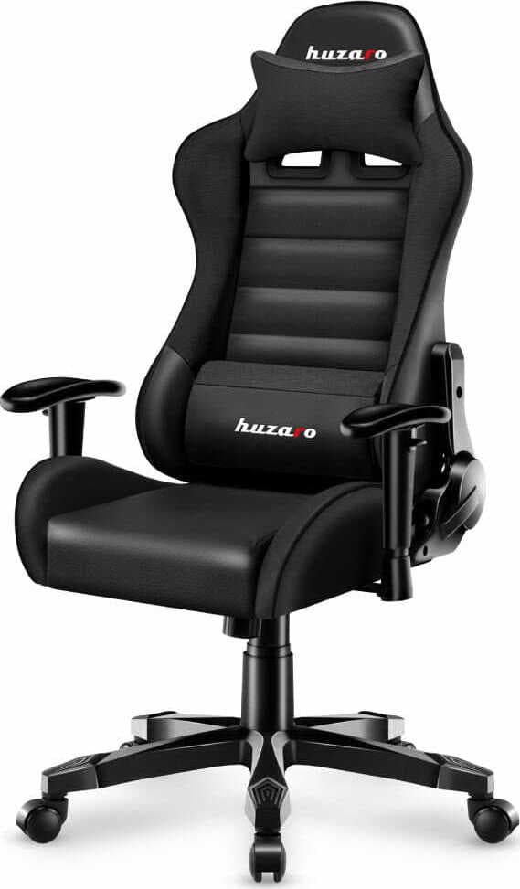 Huzaro Ranger 6.0 Child Καρέκλα Gaming Δερματίνης με Ρυθμιζόμενα Μπράτσα Μαύρη