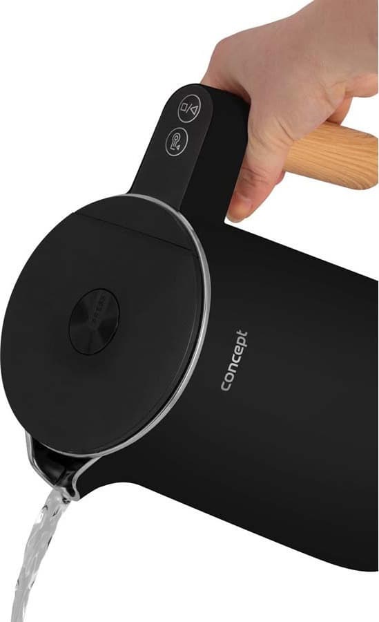 Concept RK3301 Βραστήρας 1.5lt 2200W Μαύρος 8