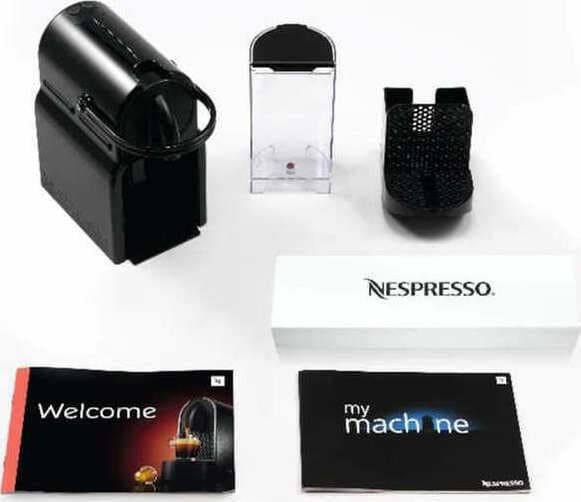 De'Longhi Inissia Καφετιέρα για Κάψουλες Nespresso Πίεσης 19bar Black 6