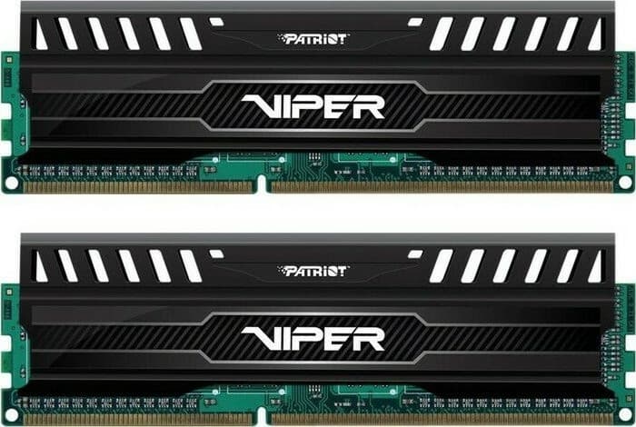 Patriot Viper 3 DDR3 16GB RAM με 2x8GB Modules και Ταχύτητα 1600 για Desktop PV316G160C9K 4