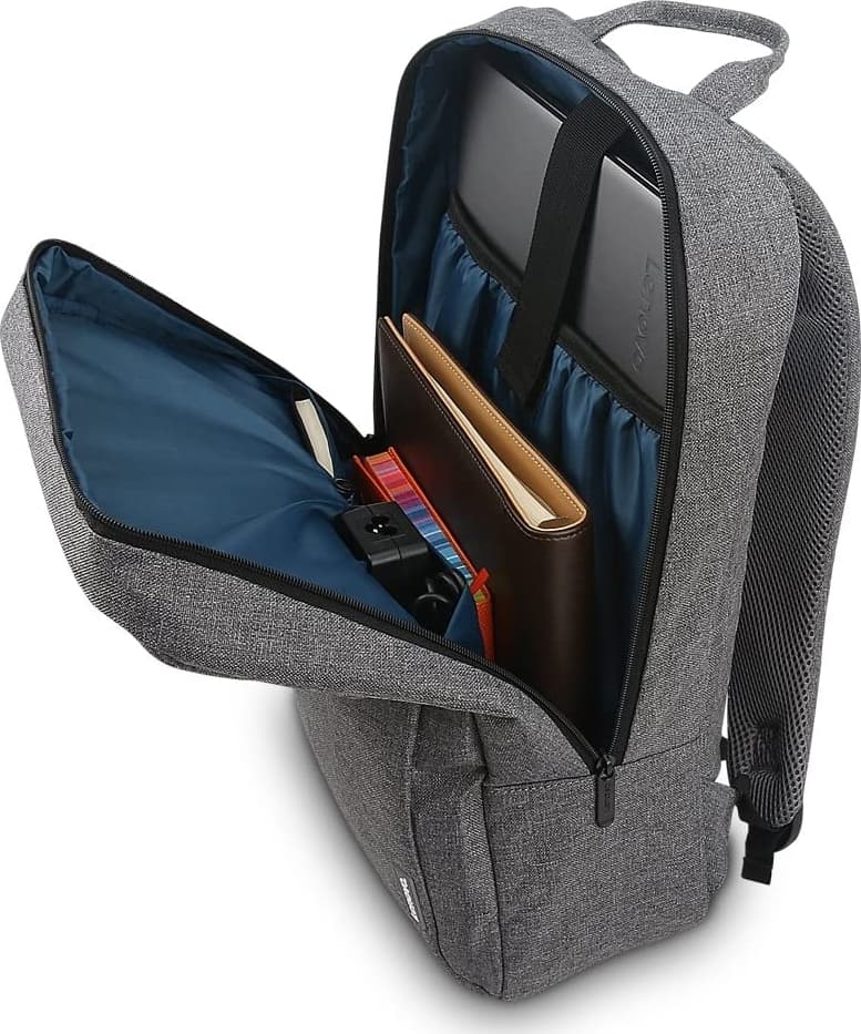 Lenovo B210 Αδιάβροχη Τσάντα Πλάτης για Laptop 15.6" σε Γκρι χρώμα 5
