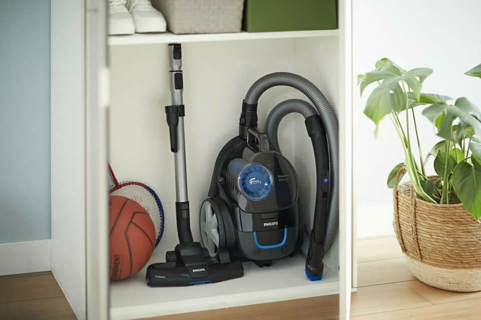 Philips Powerpro Compact Ηλεκτρική Σκούπα 900W με Κάδο 1.5lt Μαύρη 8