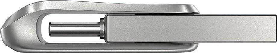 Sandisk Ultra Dual Drive Luxe 256GB USB 3.1 Stick με σύνδεση USB-C & USB-A Ασημί 6