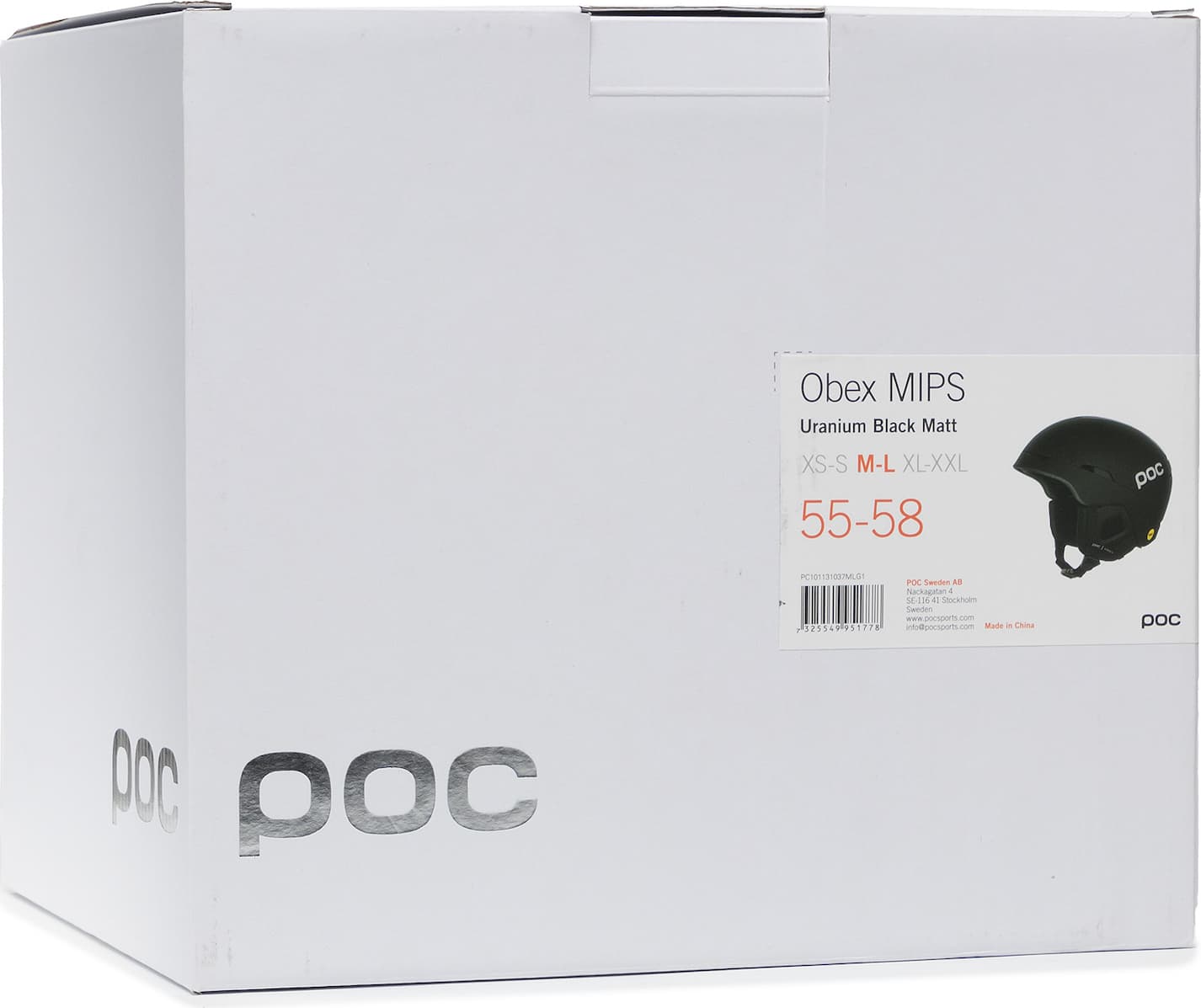 Poc Obex Mips Ανδρικό Κράνος για Σκι & Snowboard σε Μαύρο Χρώμα 10113-1037 6