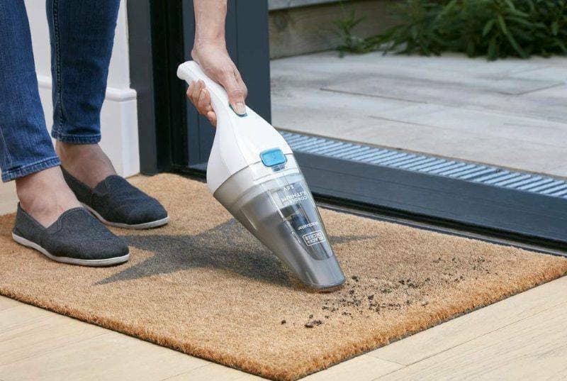 Black & Decker NVC115JL Επαναφορτιζόμενο Σκουπάκι Χειρός 3.6V Λευκό 5