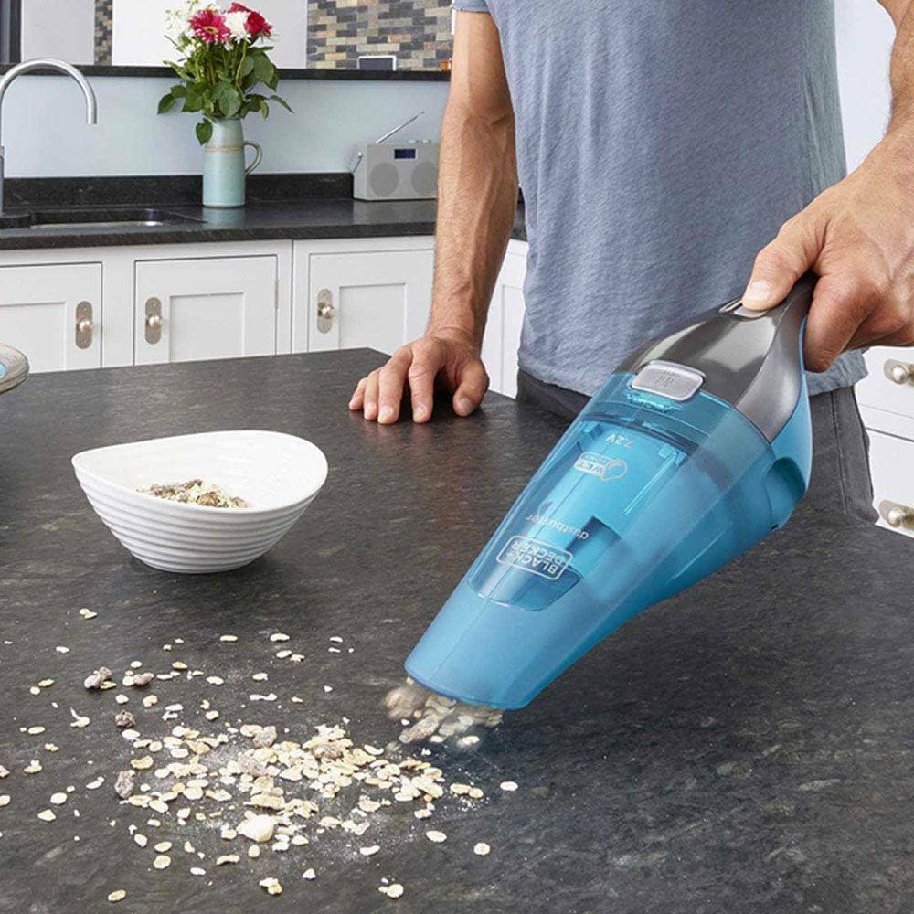 Black & Decker WDC215WA Επαναφορτιζόμενο Σκουπάκι Χειρός 7.2V Μπλε 11