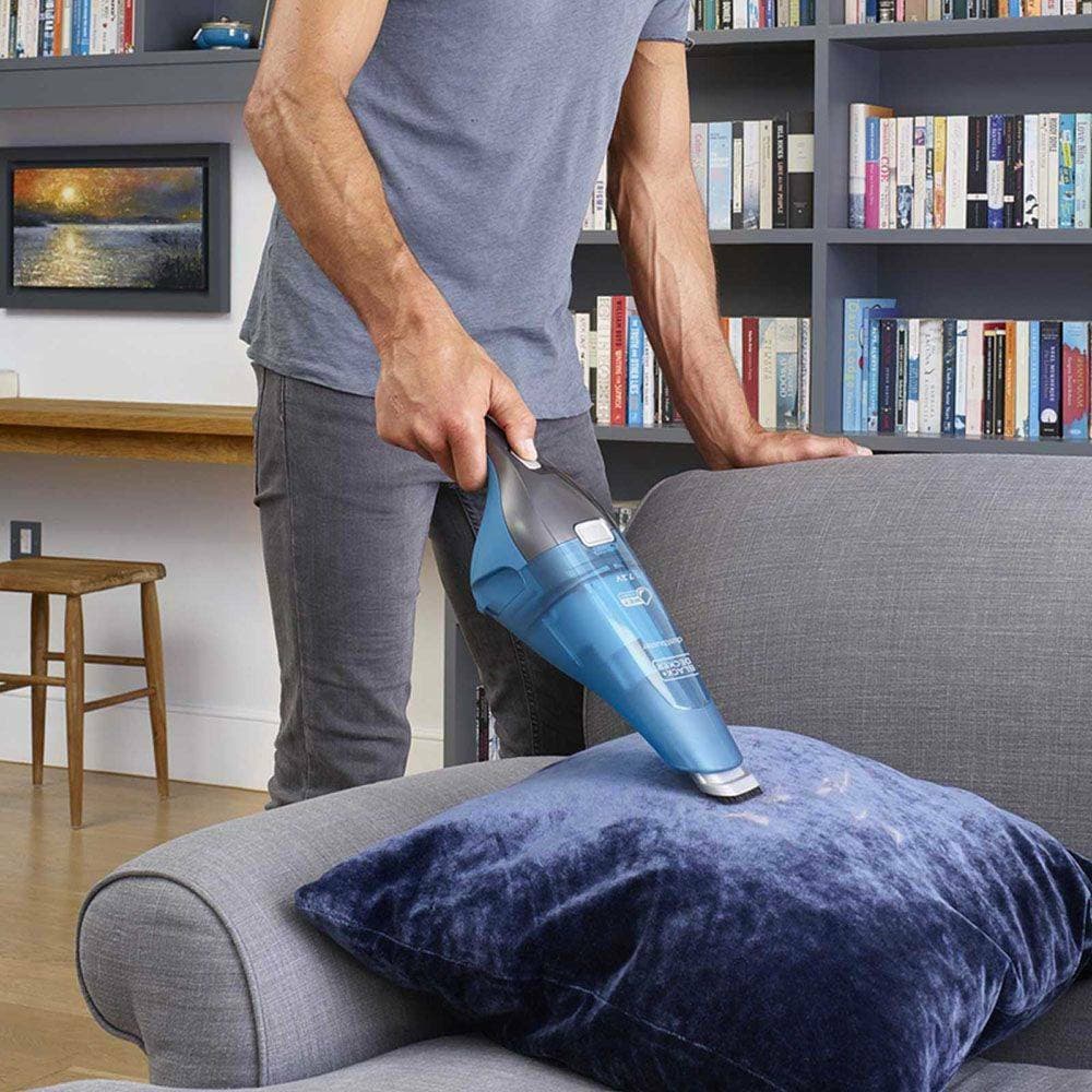 Black & Decker WDC215WA Επαναφορτιζόμενο Σκουπάκι Χειρός 7.2V Μπλε 10