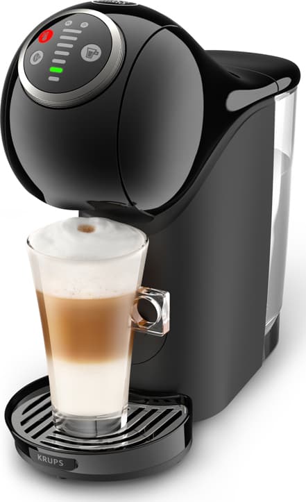 Krups Genio S Plus Καφετιέρα για Κάψουλες Dolce Gusto Πίεσης 15bar Black 10