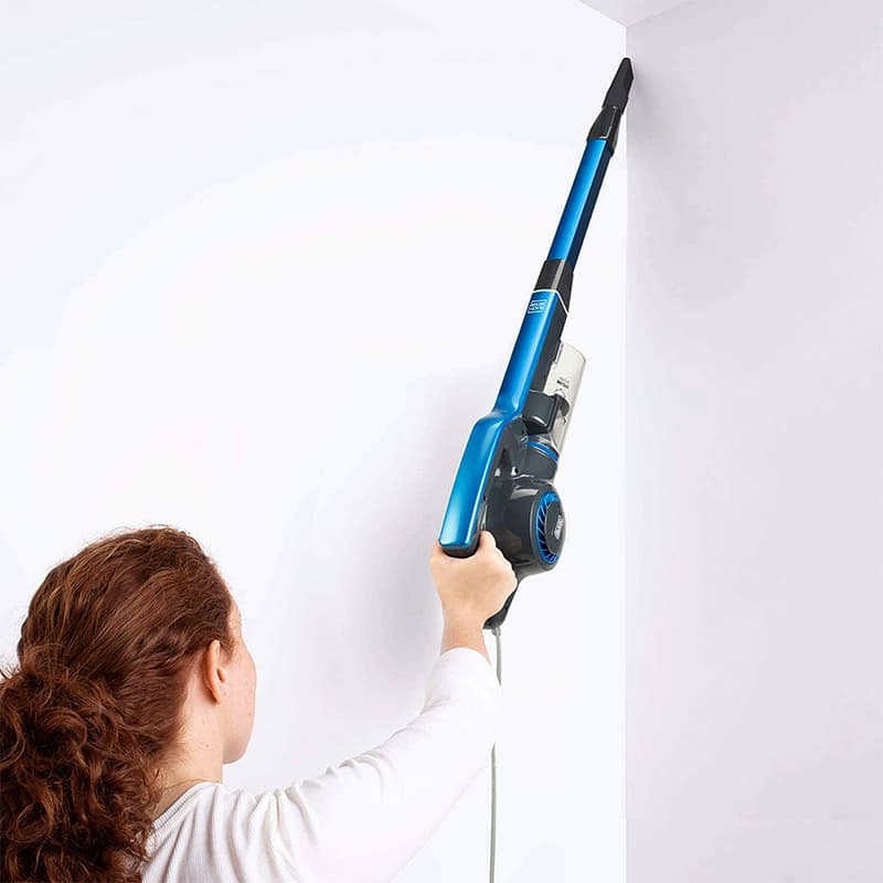 Black & Decker BXVMS600E Ηλεκτρική Σκούπα 2 σε 1 Stick & Χειρός 600W Μπλε 7