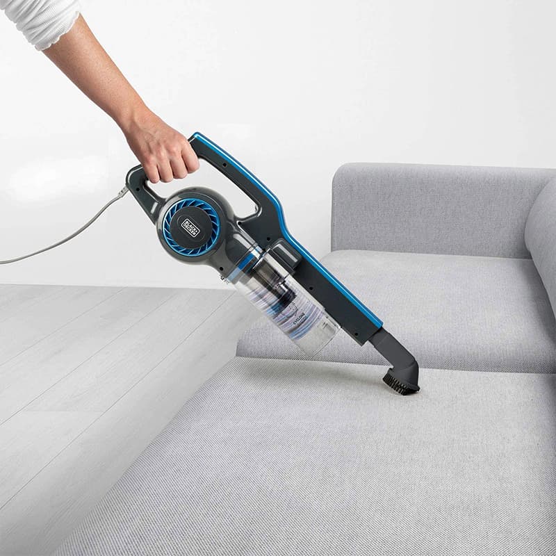 Black & Decker BXVMS600E Ηλεκτρική Σκούπα 2 σε 1 Stick & Χειρός 600W Μπλε 9