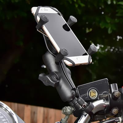 RAM Mount Βάση Κινητού Μοτοσυκλέτας με Ρυθμιζόμενο Βραχίονα 5.5-6" για το Τιμόνι RAM-B-149Z-UN7U 3