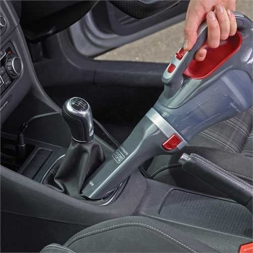 Black & Decker Σκουπάκι Αυτοκινήτου με Καλώδιο Αναπτήρα 12V 12W Gray, Red ADV1200 7