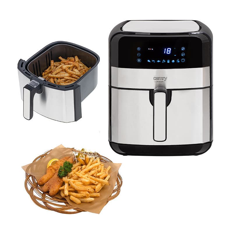 Camry Air Fryer 5lt Ασημί CR6311 11