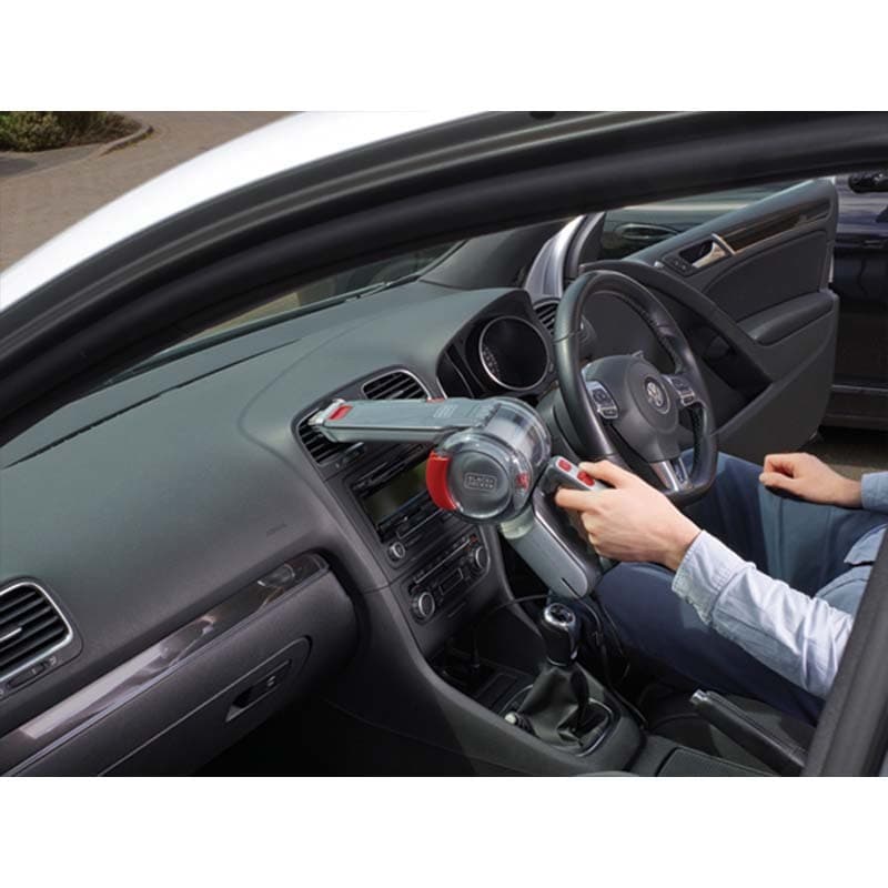 Black & Decker Σκουπάκι Αυτοκινήτου με Καλώδιο Αναπτήρα 12V 12.5W Black/Red PV1200AV 5