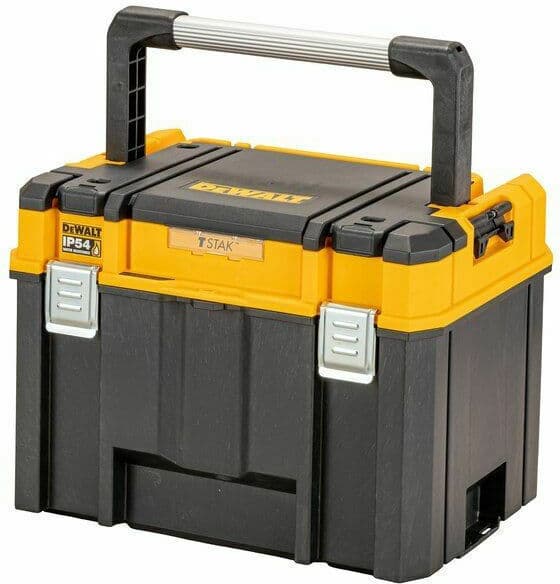 DEWALT TSTAK Εργαλειοθήκη Χειρός Πλαστική με Ταμπακιέρα Π44xB33.3xΥ32.3cm DWST83343-1 5