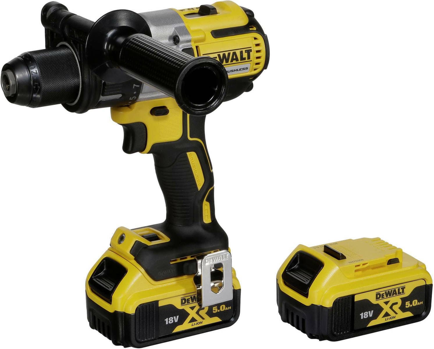 DEWALT DCD996P2 Κρουστικό Δραπανοκατσάβιδο Μπαταρίας Brushless 18V 2x5Ah 5