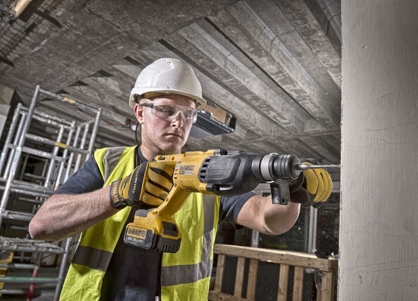 DEWALT DCH133N Κρουστικό Σκαπτικό Πιστολέτο Μπαταρίας Brushless 18V Solo με Υποδοχή SDS Plus DCH133N 10