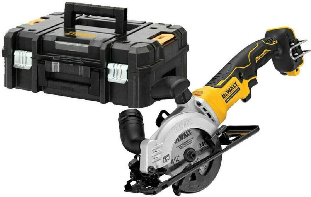 DEWALT DCS571NT Δισκοπρίονο Brushless 18V Solo με Σύστημα Αναρρόφησης 6