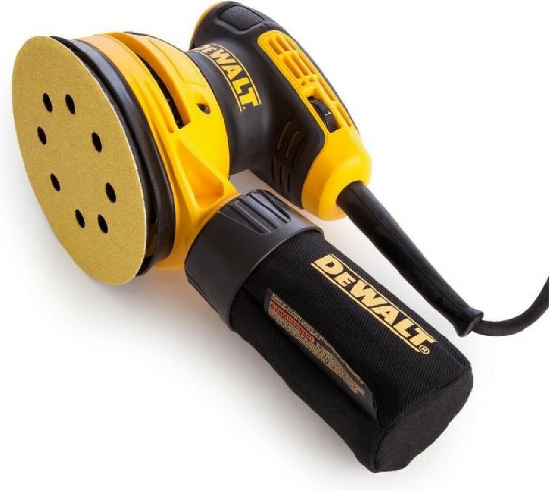 DEWALT DWE6423 Έκκεντρο Τριβείο 125mm Ρεύματος 280W με Ρύθμιση Ταχύτητας και με Σύστημα Αναρρόφησης 6