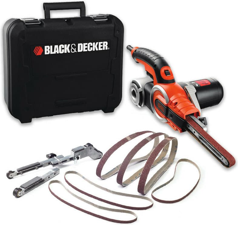 Black & Decker KA902EK Ταινιολειαντήρας 400W με Ρύθμιση Ταχύτητας και με Σύστημα Αναρρόφησης 4