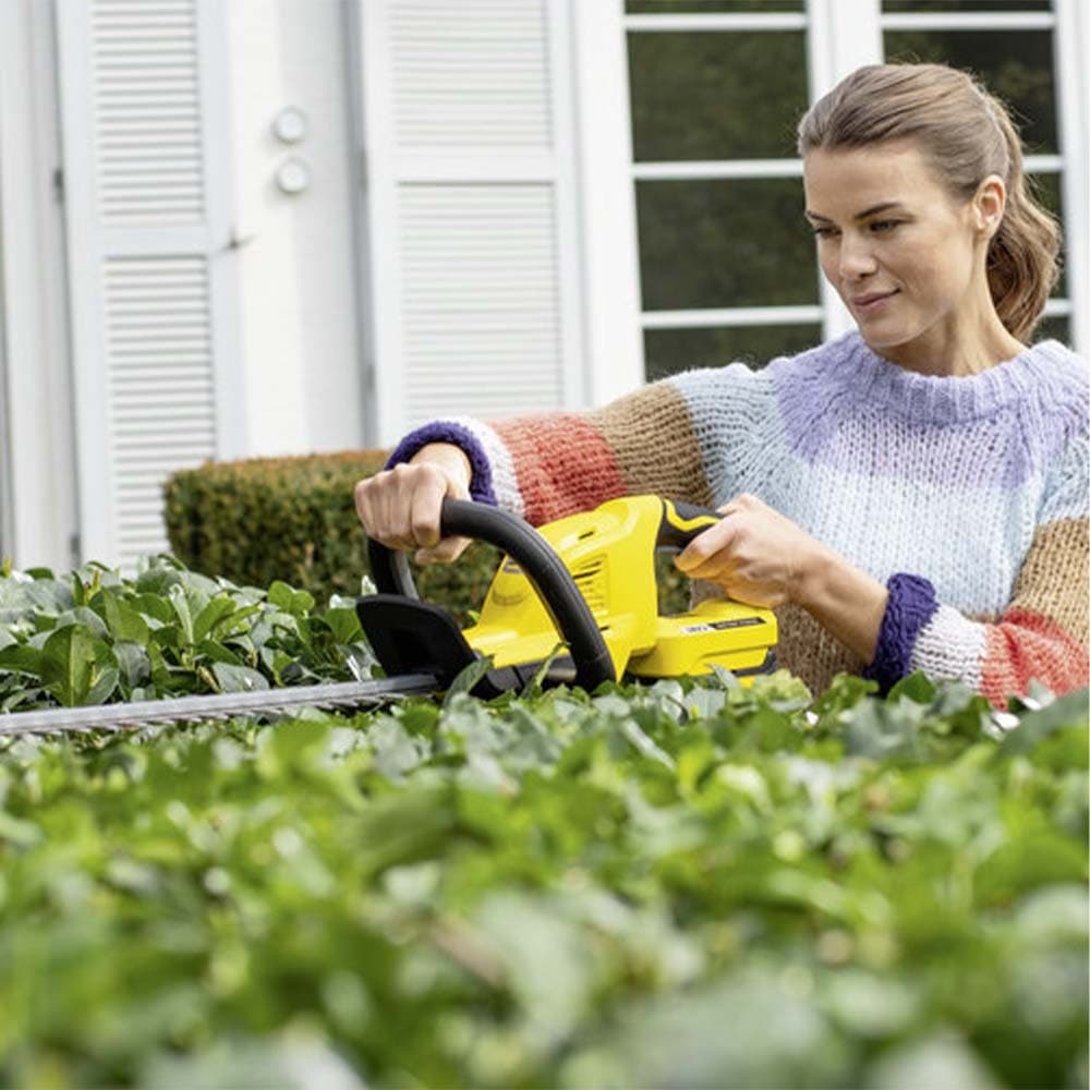 Karcher HGE 18-45 Μπορντουροψάλιδο Μπαταρίας 18V με 1 Μπαταρία με Μήκος Λάμας 45cm 10