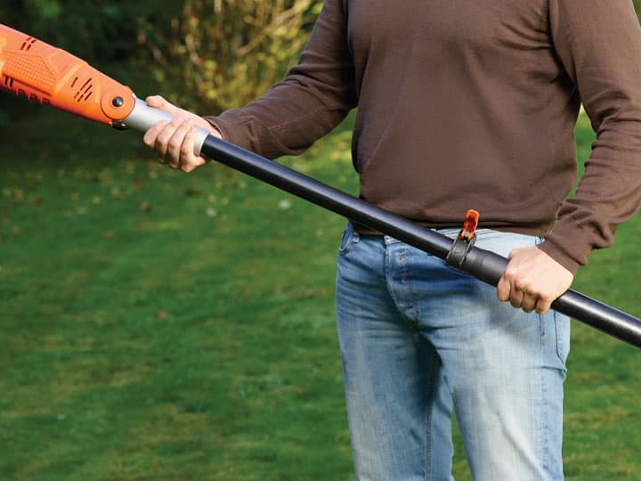 Black & Decker PS7525 Τηλεσκοπικό Κονταροπρίονο Ρεύματος 800W Συνολικού Μήκους 270cm και Λάμα 25cm 12