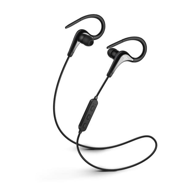 Savio WE-03 In-ear Bluetooth Handsfree Ακουστικά με Αντοχή στον Ιδρώτα Μαύρα 5