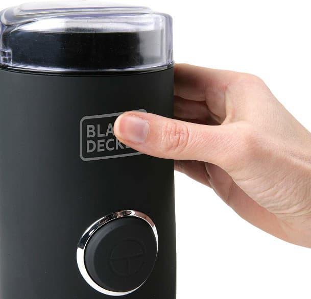 Black & Decker BXCG150E ES9080010B Ηλεκτρικός Μύλος Καφέ 150W με Χωρητικότητα 50gr Μαύρος 7