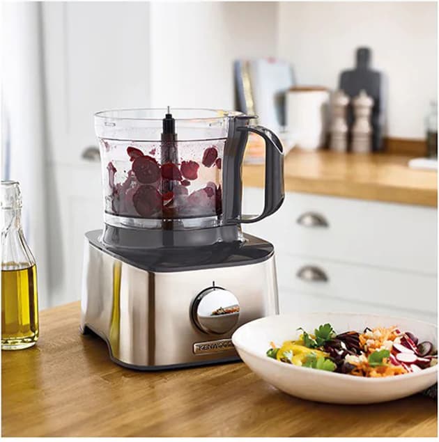 Kenwood Multipro Compact FDM301SS Πολυμίξερ 800W με Κάδο 2.1lt και Κανάτα Μπλέντερ Ασημί 9