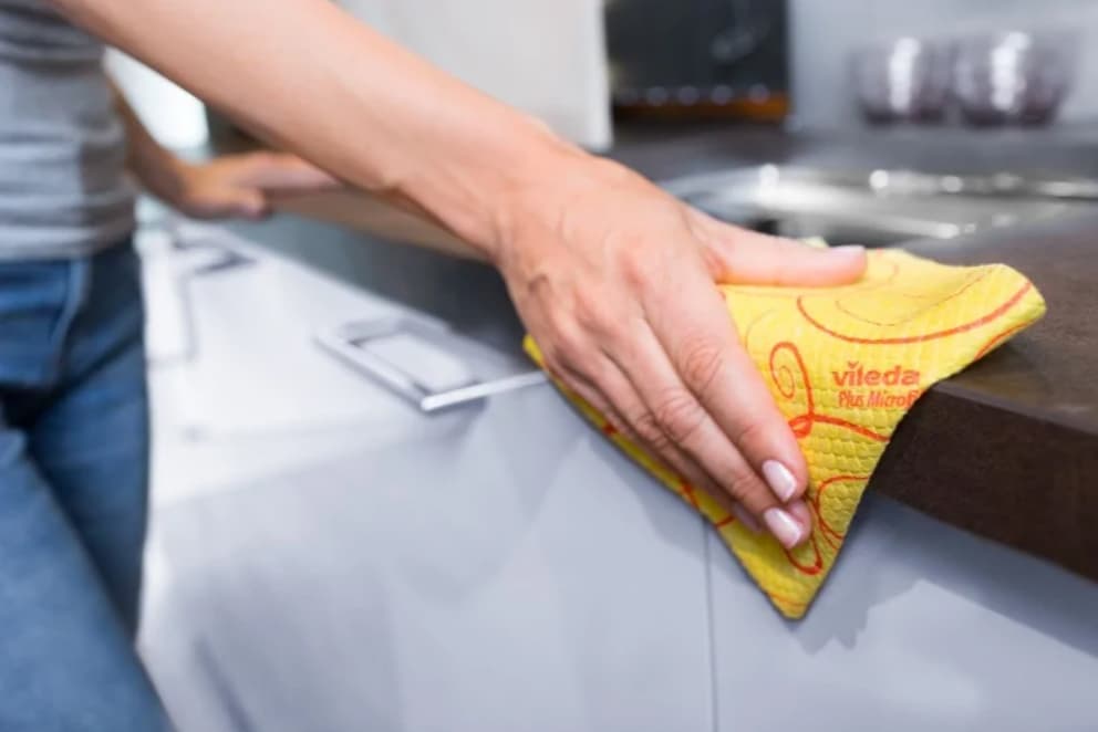 Vileda Σπογγοπετσέτες Γενικής Χρήσης Κίτρινες 39x34εκ. 3τμχ 144826 5