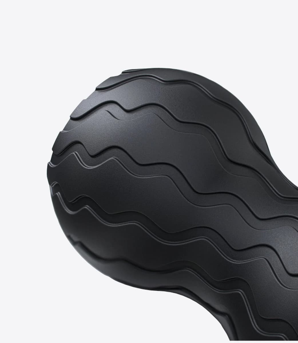 Therabody Wave Duo Μπάλα Μασάζ Διπλή Μαύρη 17.9cm 5
