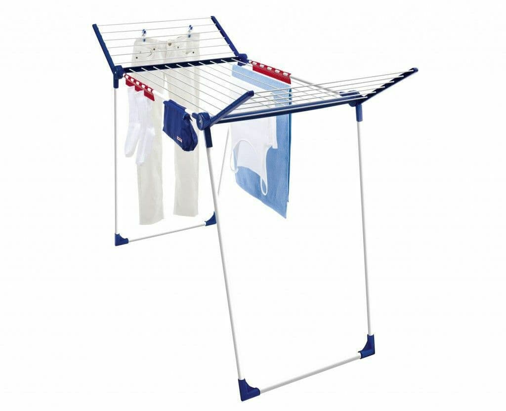 Leifheit Pegasus 180 Solid Plus Πτυσσόμενη Απλώστρα Δαπέδου Μεταλλική με Μήκος Απλώματος 18m 81510 2