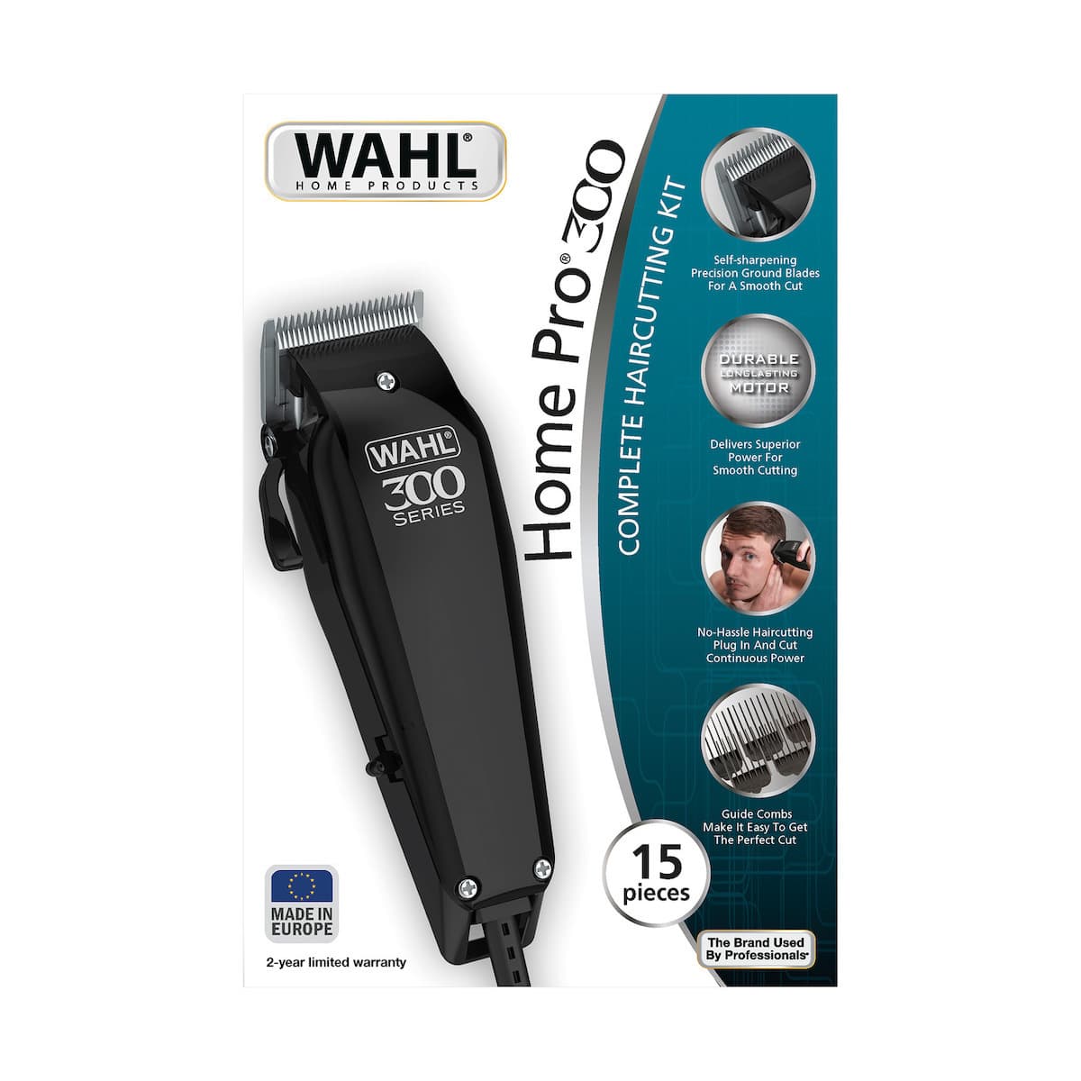 Wahl Professional 300 Series Σετ Κουρευτικής Μηχανής Ρεύματος Μαύρο 20102-0460 3
